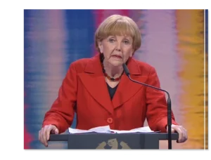 Marianne Schätzle ist das Merkel Double